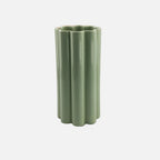 Almond Green Ceramic Vase – Duetto Solo