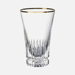 Grand Royal Gold Tall Glass, Set 2 pcs for Home
