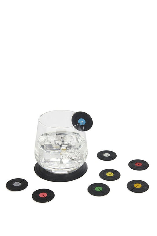 مجموعة من 8 علامات زجاجية لأفضل الأغاني