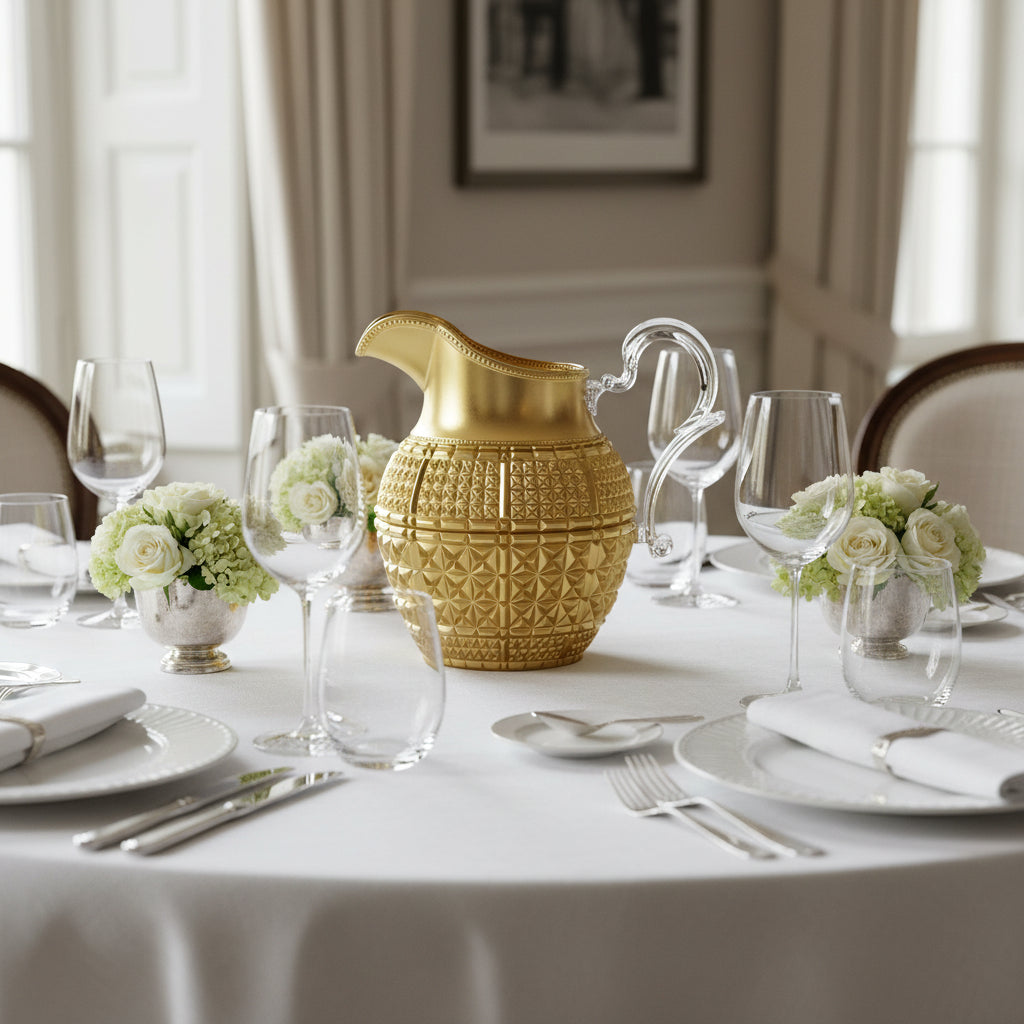 Halina Gold Acrylic Pitcher – 1.6L