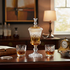 Hoarfrost Crystal Decorative Box 31cm – Amber