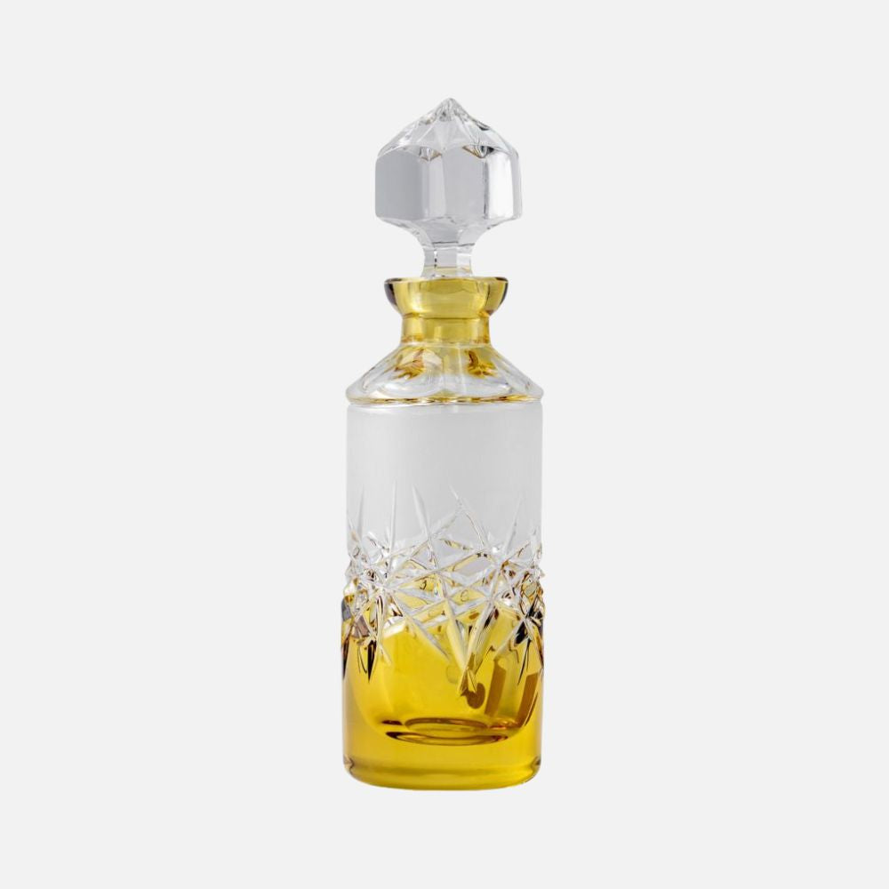 Hoarfrost Crystal Perfume Bottle 90ml – Amber