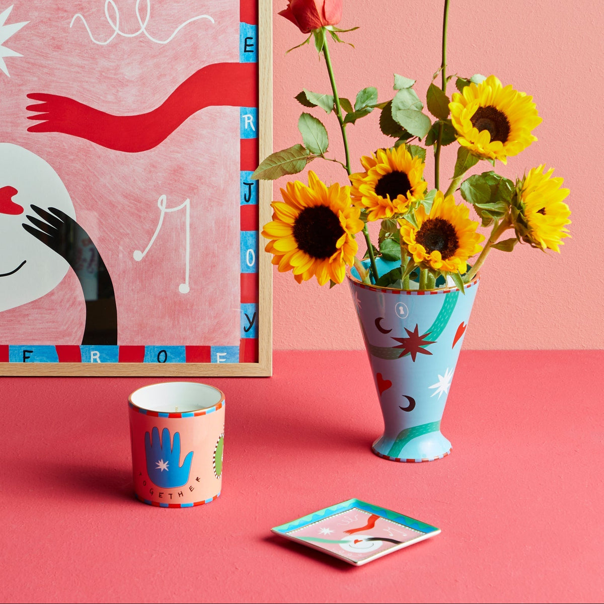Joy Scented Candle (H 10.3 ×Ø 9.5cm)