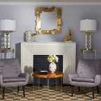 Gilded Gala Round Vase - Gold Porcelain Art Piece