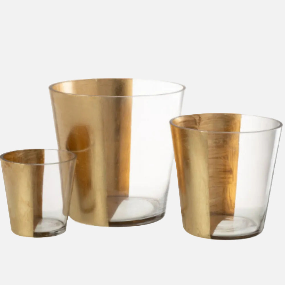 Hurricane Boe Glass Lantern – Decorative Candle Holder (Large)