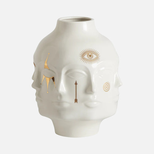 Gilded Dora Maar Large Vase - Gold Porcelain