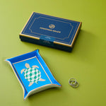 Turtle Valet Tray – Blue Porcelain