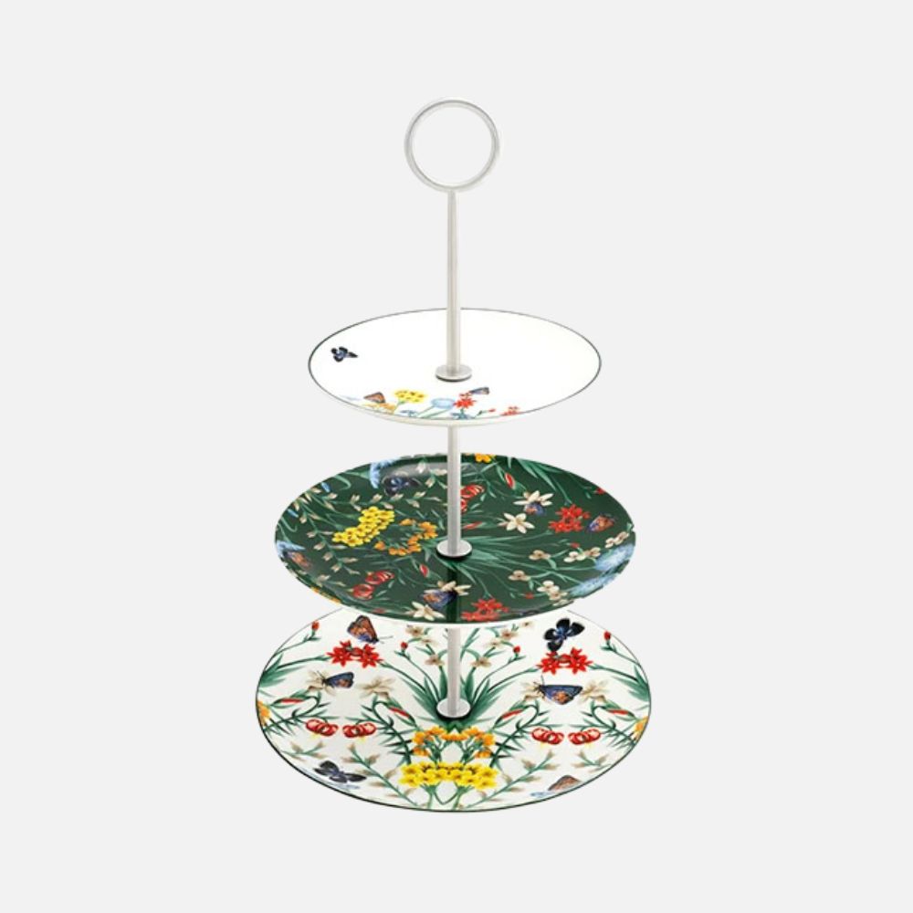 Jardin De Papillons 3-Tier Etagere