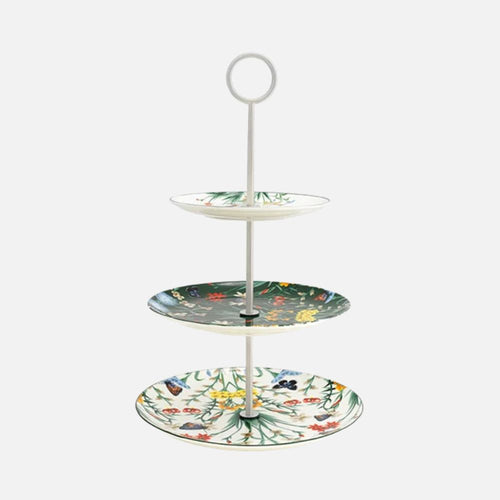Jardin De Papillons 3-Tier Etagere