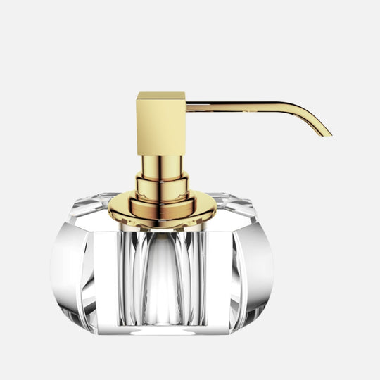 Crystal Glass Soap Dispenser