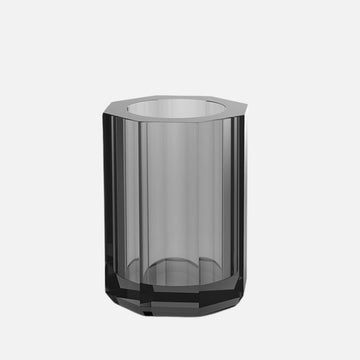 Countertop Crystal Glass Toothbrush Holder