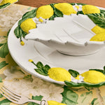 Lemon Collection Hand-Painted Ceramic Starter Dish