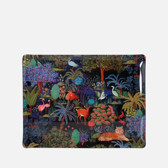 Large acrylic tray - The palace garden