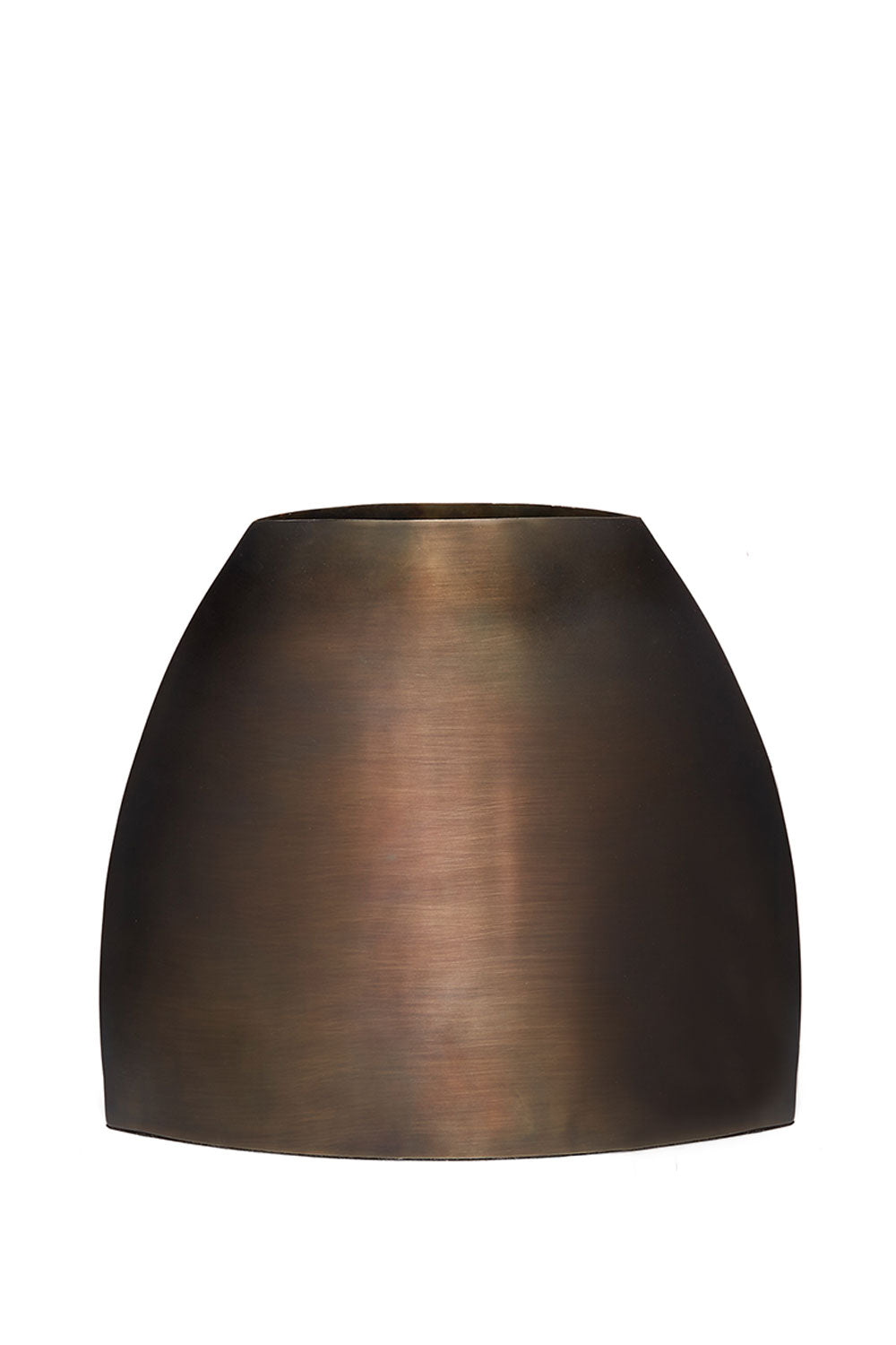 Antique Bronze Bulb Vase L