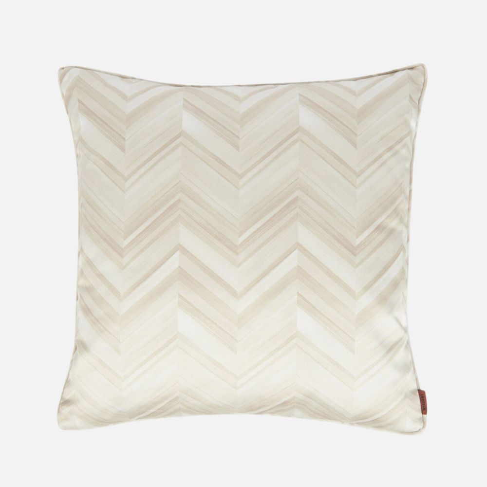 Layers 40x40cm cotton sateen chevron cushion