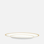Le Verrier Gold Deep Plate, 23cm