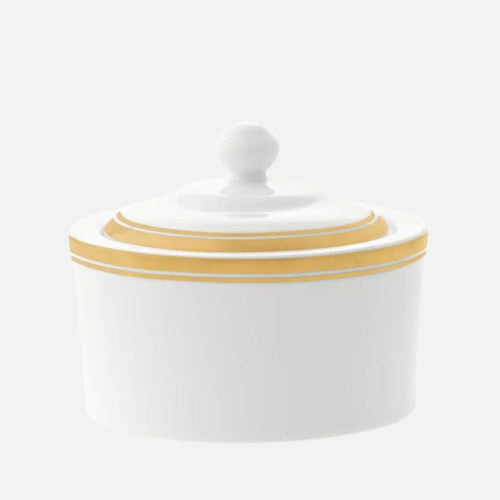Le Verrier Gold Sugar Pot, 220ml
