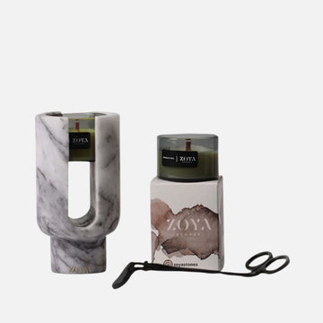 مجموعة حاملات الشموع المعطرة برائحة الليلك