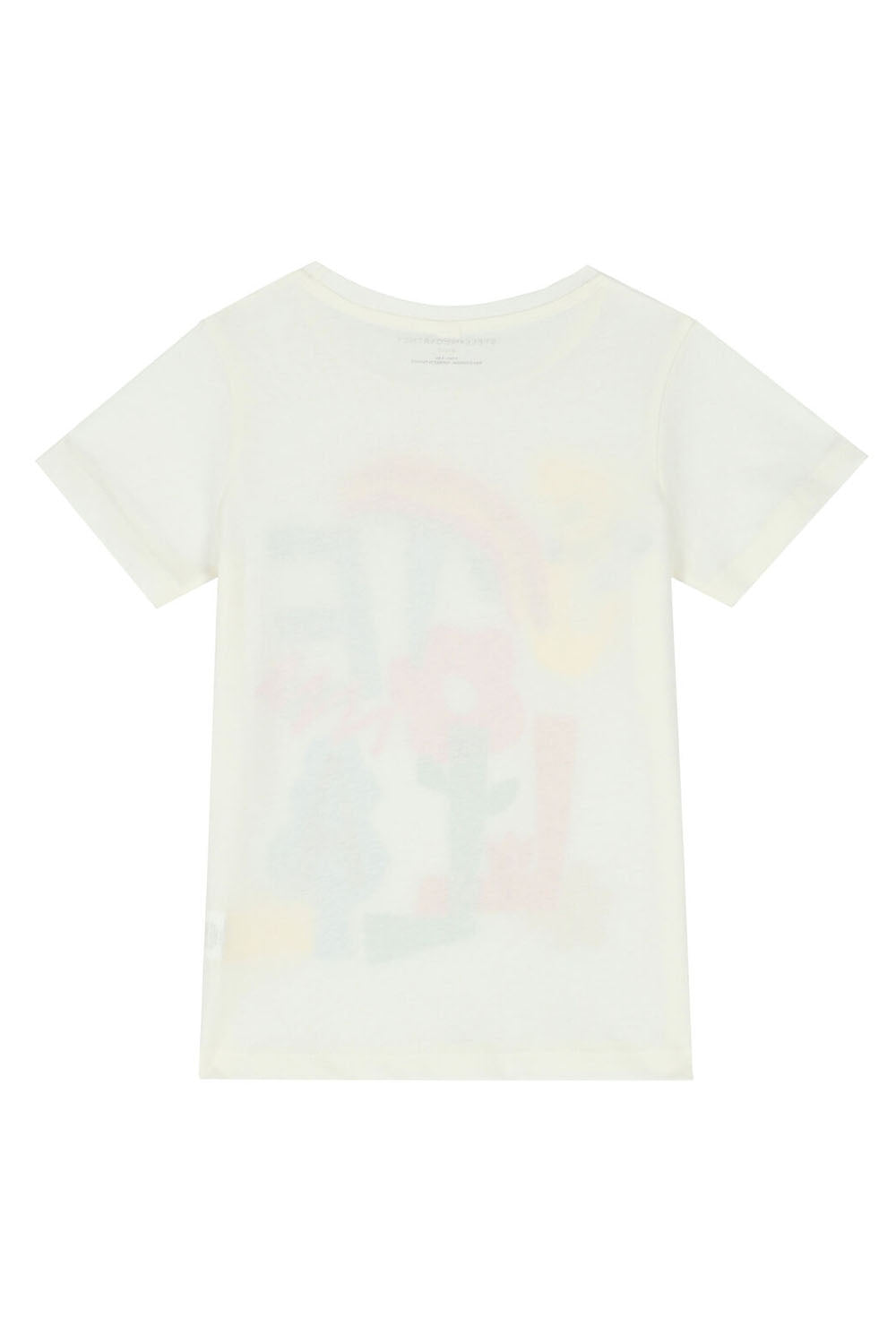 Logo Flower Rainbow T-Shirt for Girls