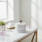 صندوق رخامي فاخر بمقبض من الجمشت