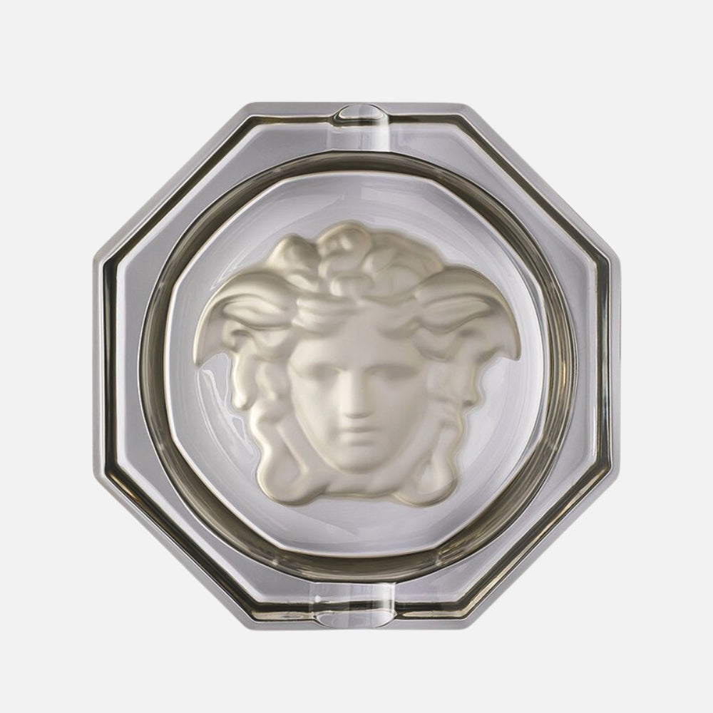 Medusa Lumière Haze Ashtray – Smoky Grey, 16cm