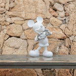 Mickey With Love Small Figurine - White/Silver