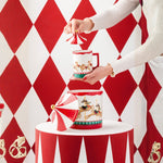 Carousel Mug with Lid – Multicolored Dolomite