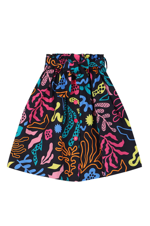 Multi Print Skirt for Girls Multi Print Skirt for Girls Maison7