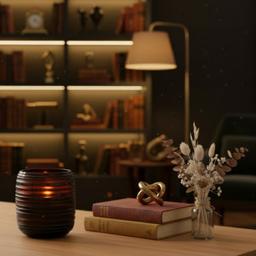 كرة العنبر زنجبار (يسار)