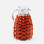 Chantilly Leather &amp; Rattan Carafe 1.5 L