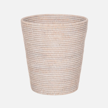 سلة ورق دائرية – سلة خفيفة من الخيزران