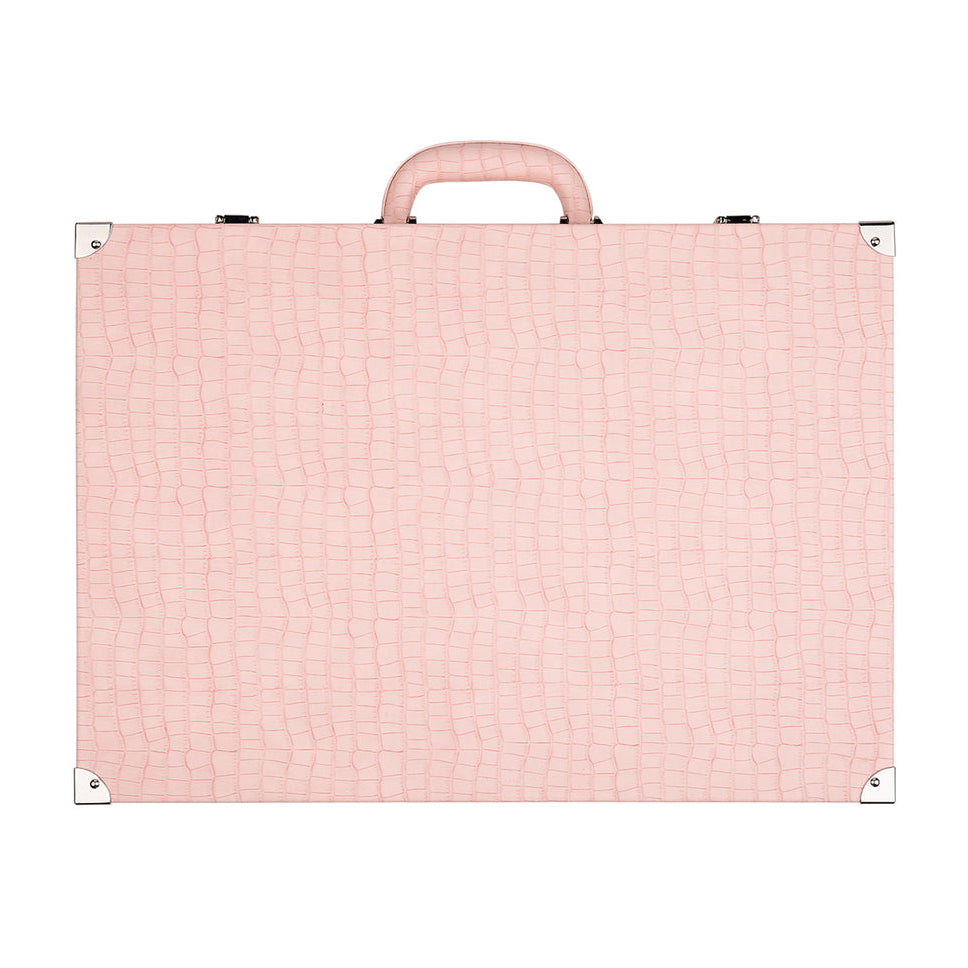 Pink Crocodile Large Backgammon
