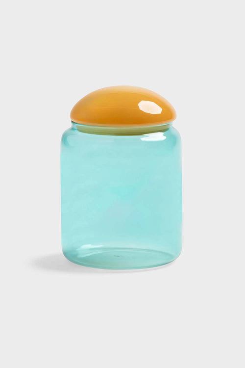 Puffy Jar, Turquoise