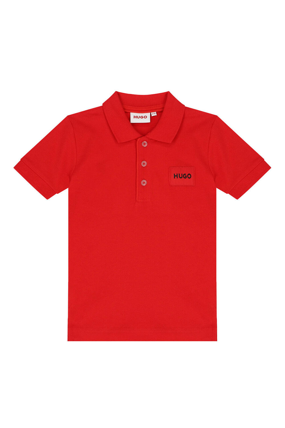 Red Polo Shirt for Boys Maison7