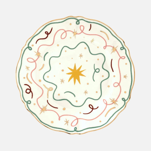 Round Platter Star
