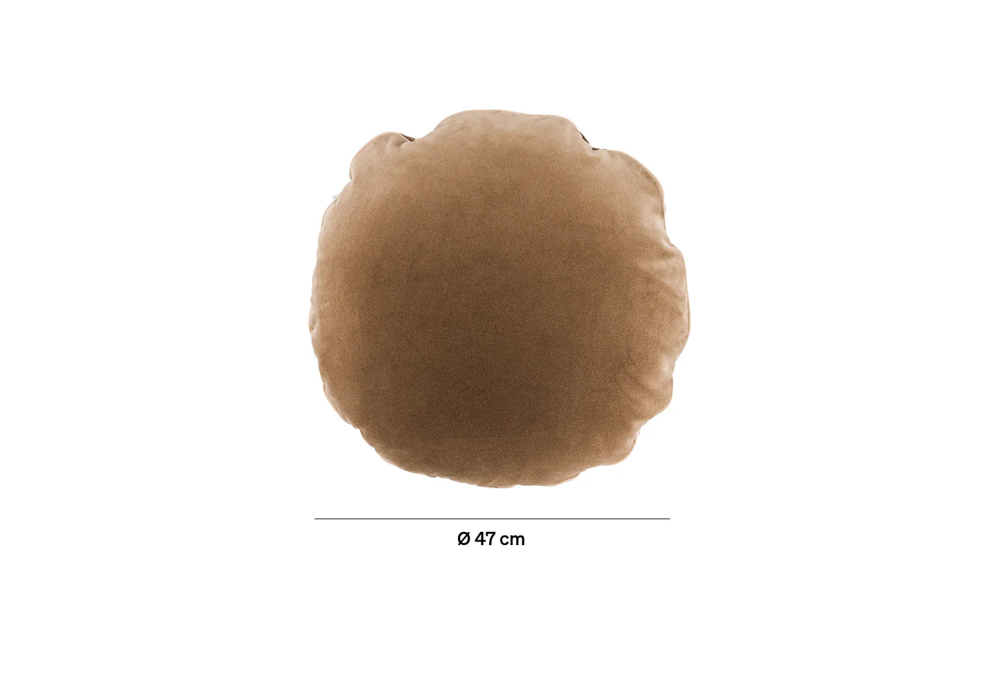 Bomboloni Tiger Velvet Round Cushion