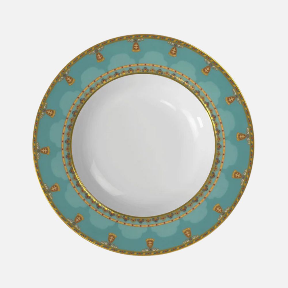 Samarkand Aquamarin Deep Plate 24 cm