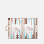 Sand Beige Lizard Large Backgammon