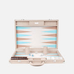 Sand Beige Lizard Large Backgammon