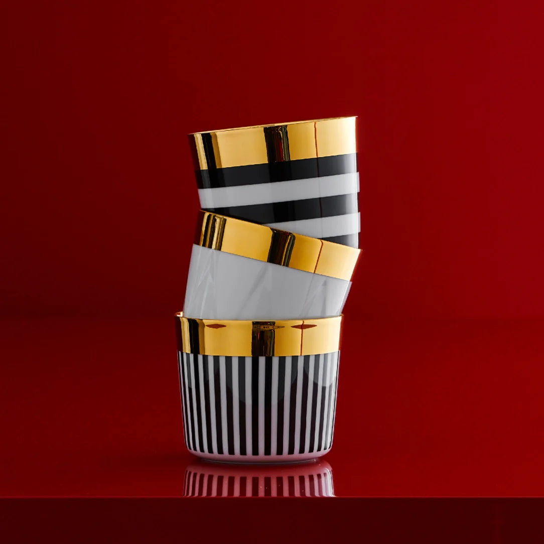 Champagne Goblet Ca` D`Oro, Vertical Stripes
