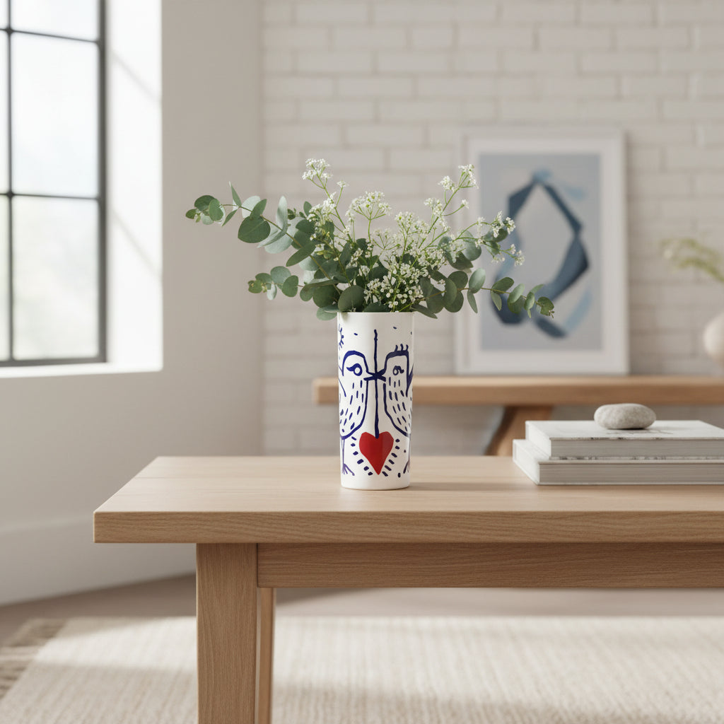 Small straight vase - L'Archipel Sentimental