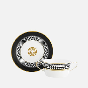 كوب حساء مع صحن 37 سل