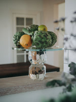 Double Storm Crystal Cake Stand, 30cm