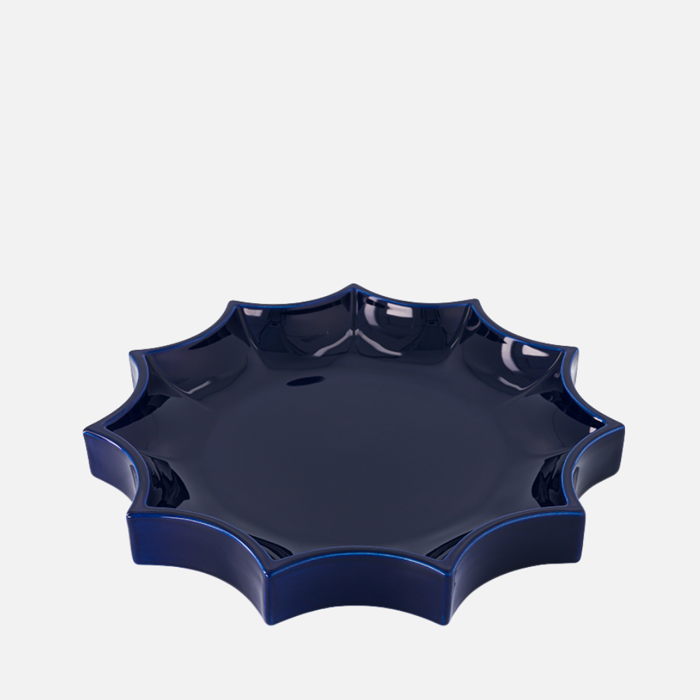 Tasca Large Ceramic Change Tray – Blue