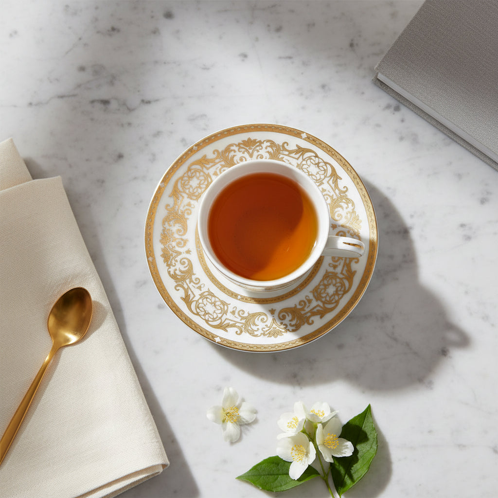 كوب شاي وصحن (23 سل)