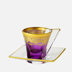 Rainbow Fusion Tea Cup & Saucer, Set of 6