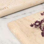 طقم تقديم من الترافرتين