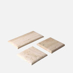 Travertine Serving Set
