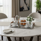 Abhika Aspen Tray – Silver