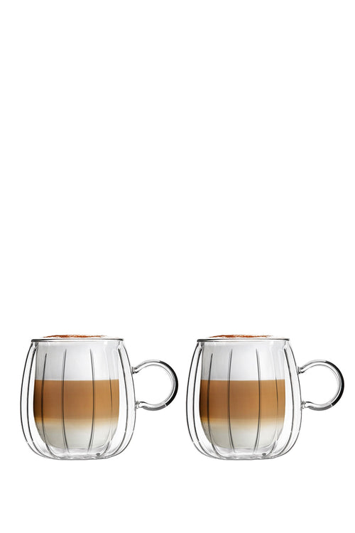 Tulip Double Wall Cups, 350 ml, Set of 2 - Maison7